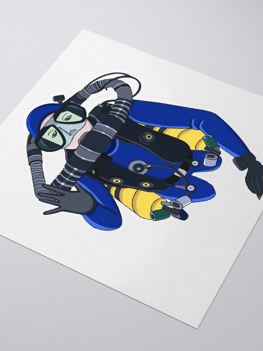 Rebreather Diver Sticker product image (3)