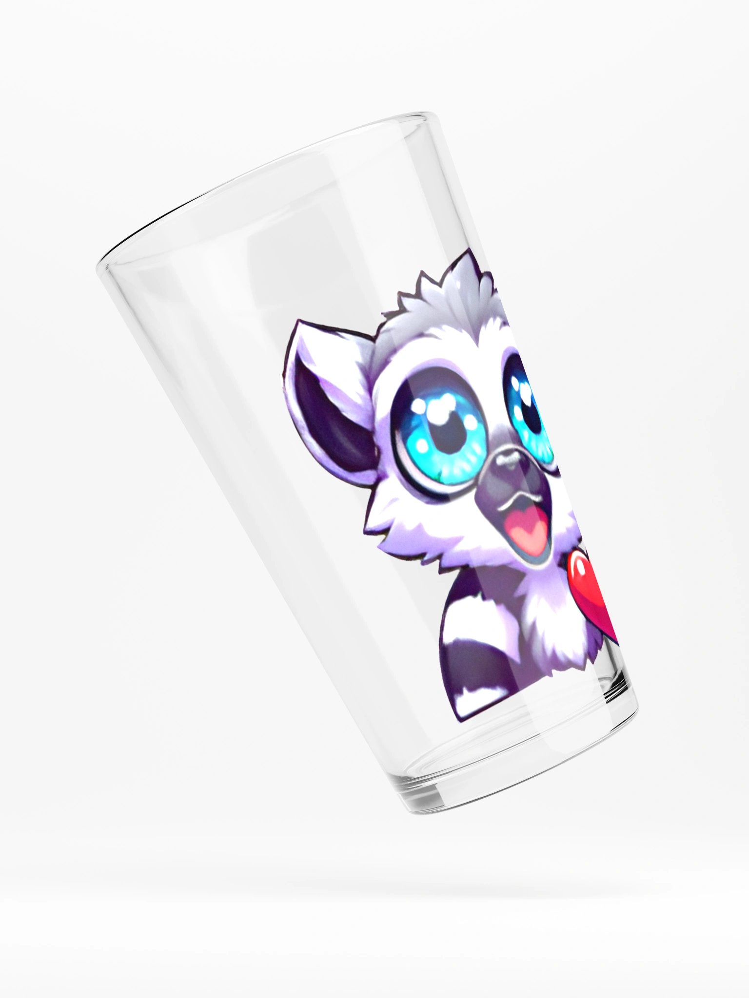 Shaker Pint Glass lemur love product image (4)