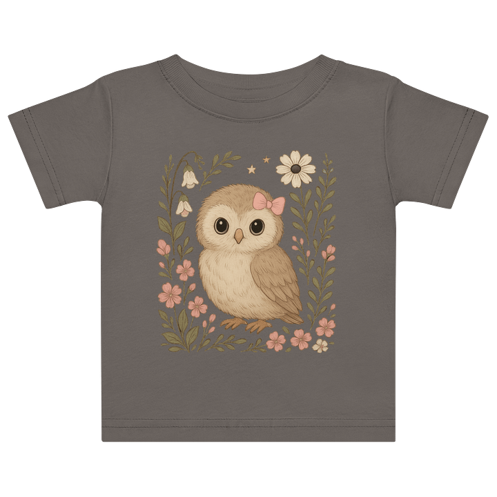 Whimsical Owl Baby Jersey T-Shirt product image (1)
