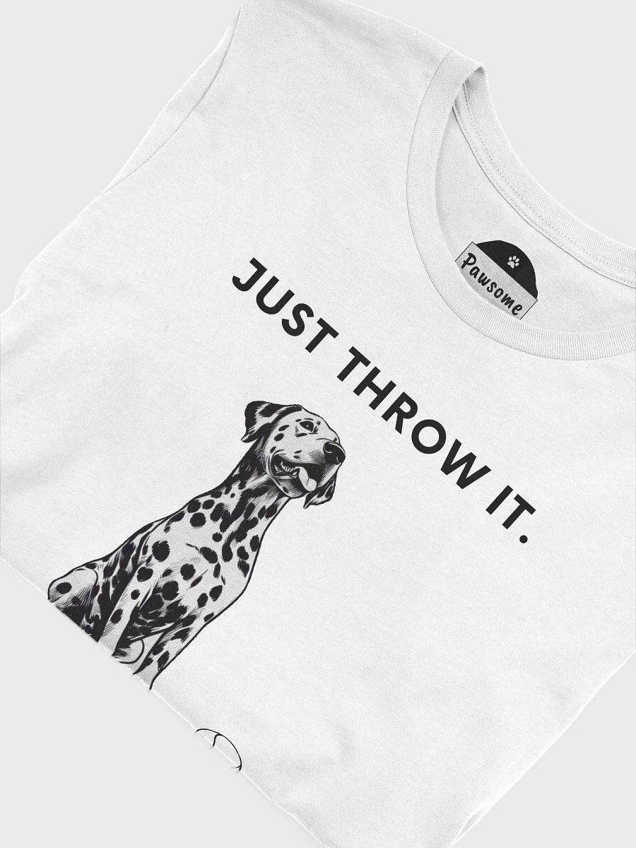 Playful Dalmatian White T-Shirt product image (3)