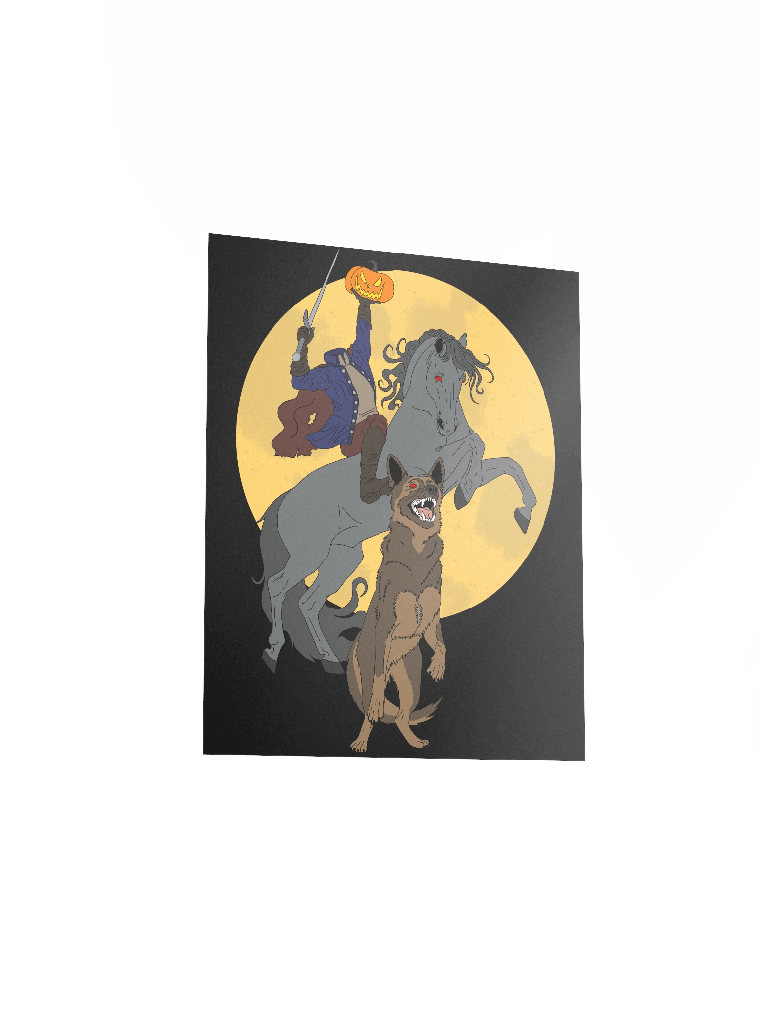 The Horseman Brought Backup Matte Poster product image (3)