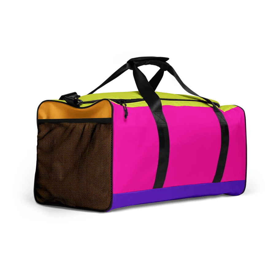 Color Block Duffle Bag product image (10)