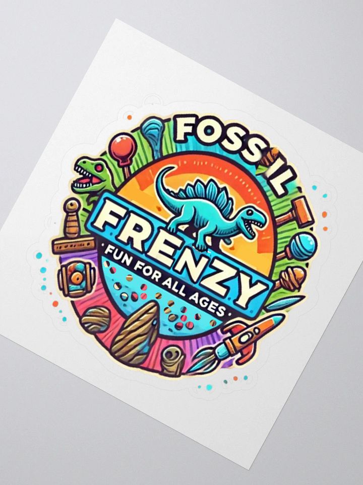 Fossil Frenzy Dino Sticker Pack product image (2)