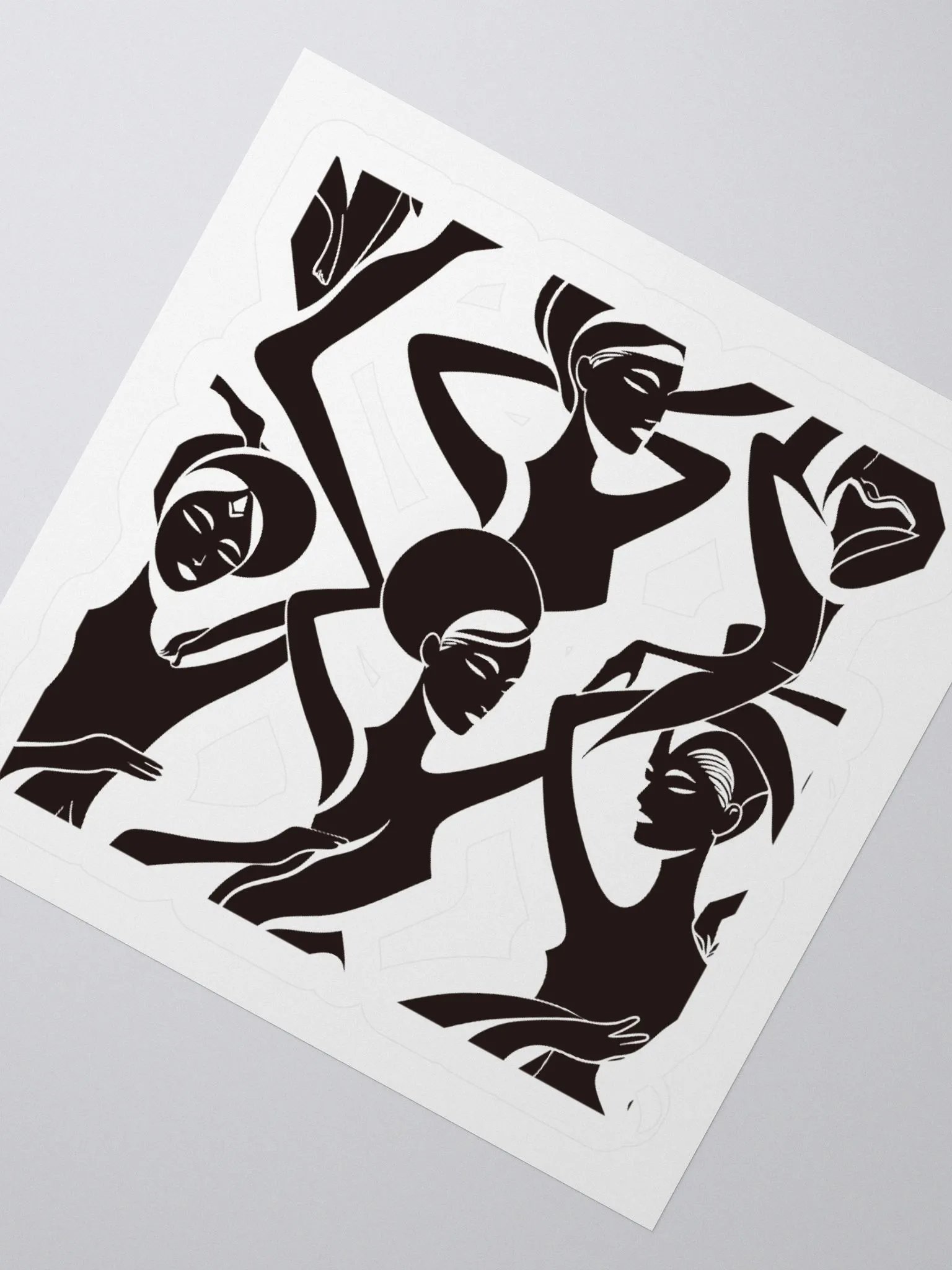 Shadow Dancers Kiss Cut Stickers product image (5)