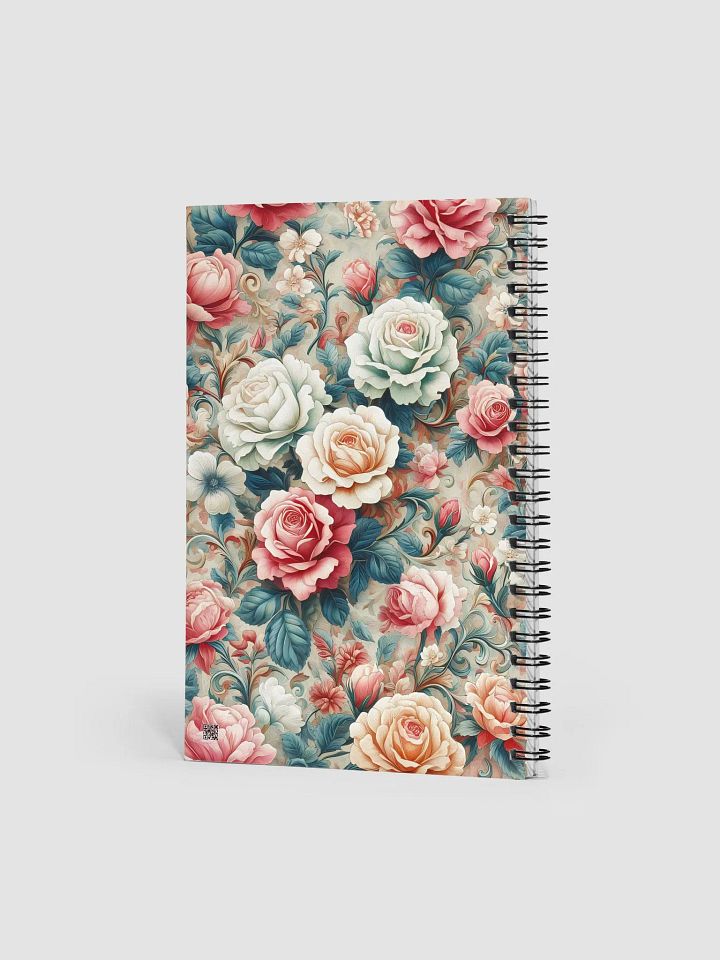 Royal Floral Spiral Notebook product image (2)