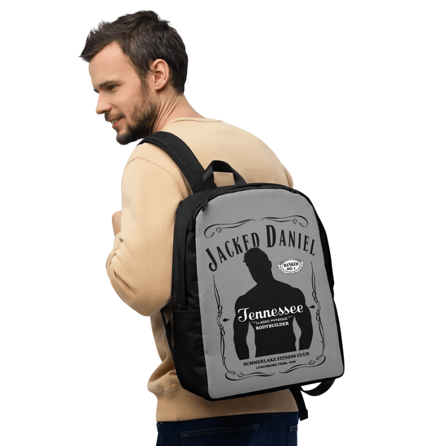 Jacked Daniel Gray Backpack product image (9)