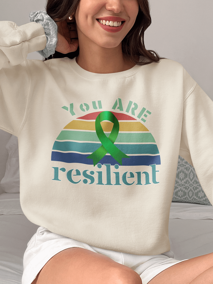 Resilience Sunset Gildan Crewneck Sweatshirt product image (1)