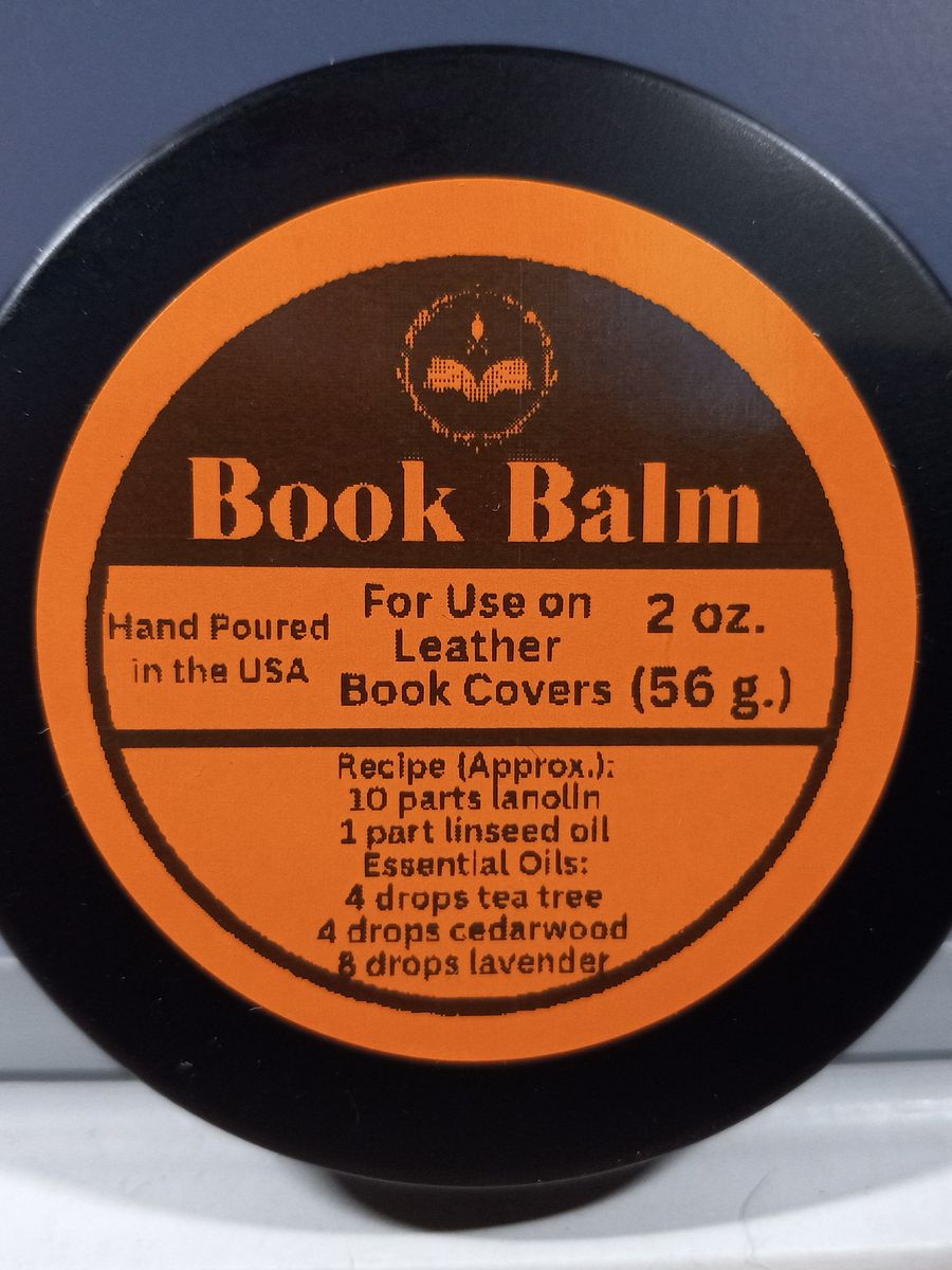 Book Balm - Oil for Leather Book Covers product image (1)