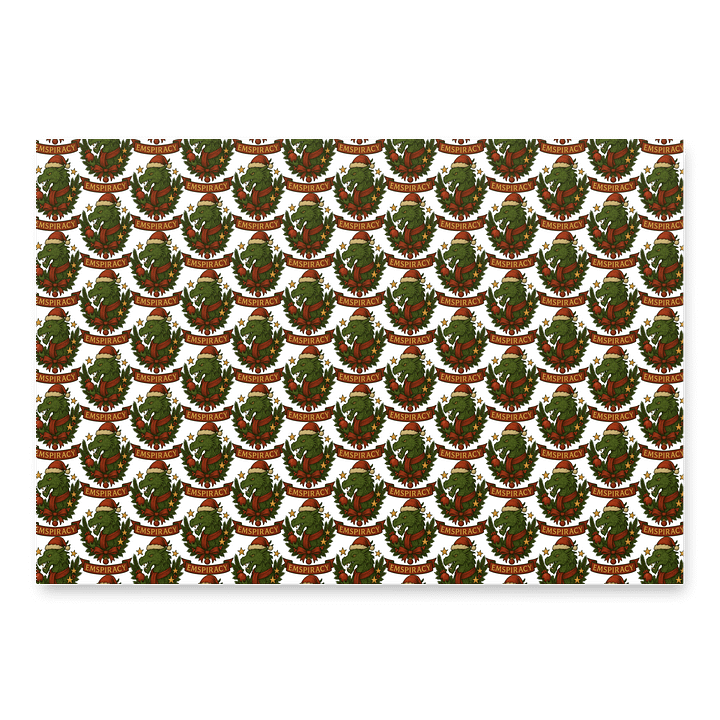 🎄🐉 EMSPIRACY CHRISTMAS WRAPPING PAPER LIMITED FESTIVE DROP! 🐉🎄 product image (1)