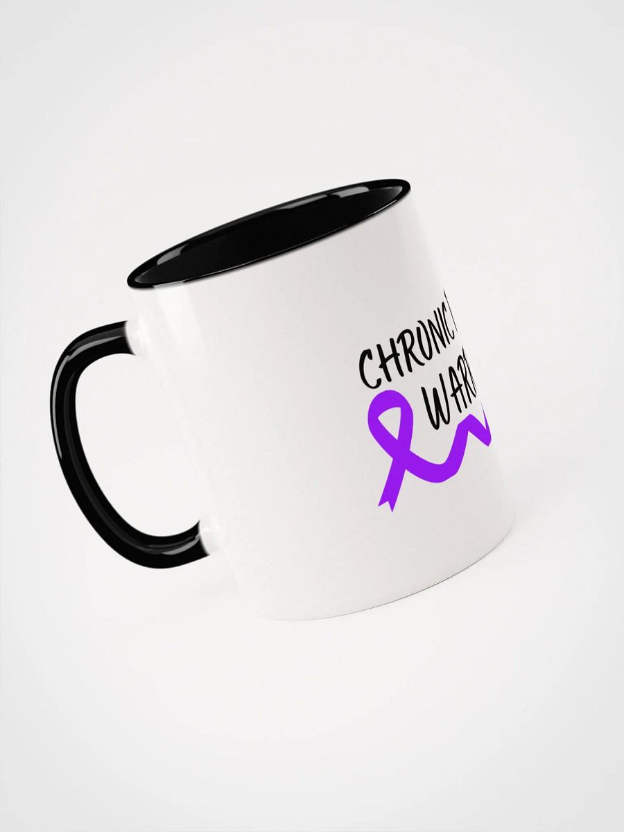 Chronic Pain Warrior Bottom Ribbon Mug- Choose Your Color product image (4)