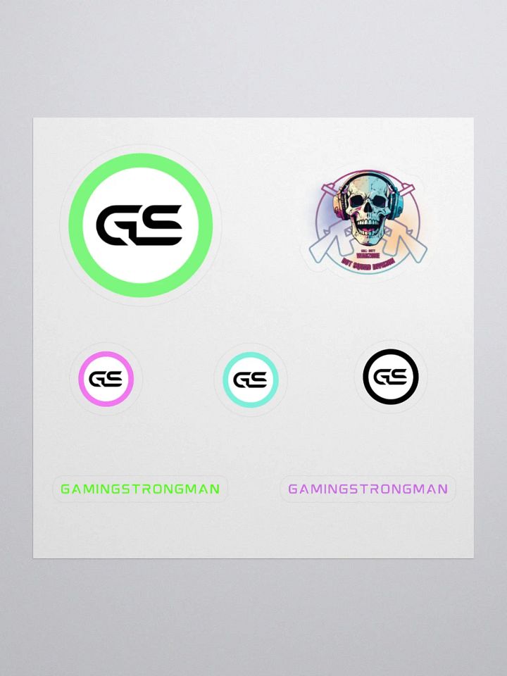Strongman stickers! product image (1)