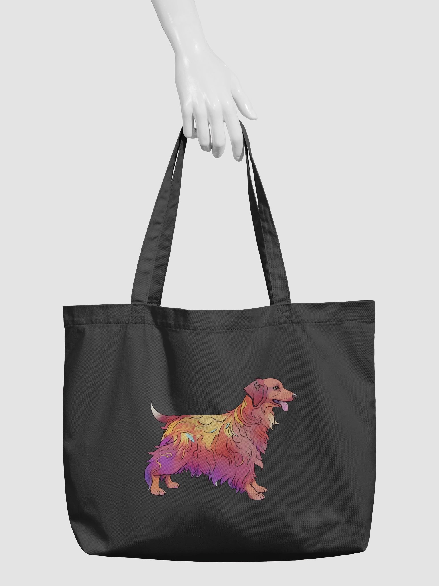 Golden Pup - Eco-conscious Organic Cotton Tote product image (4)
