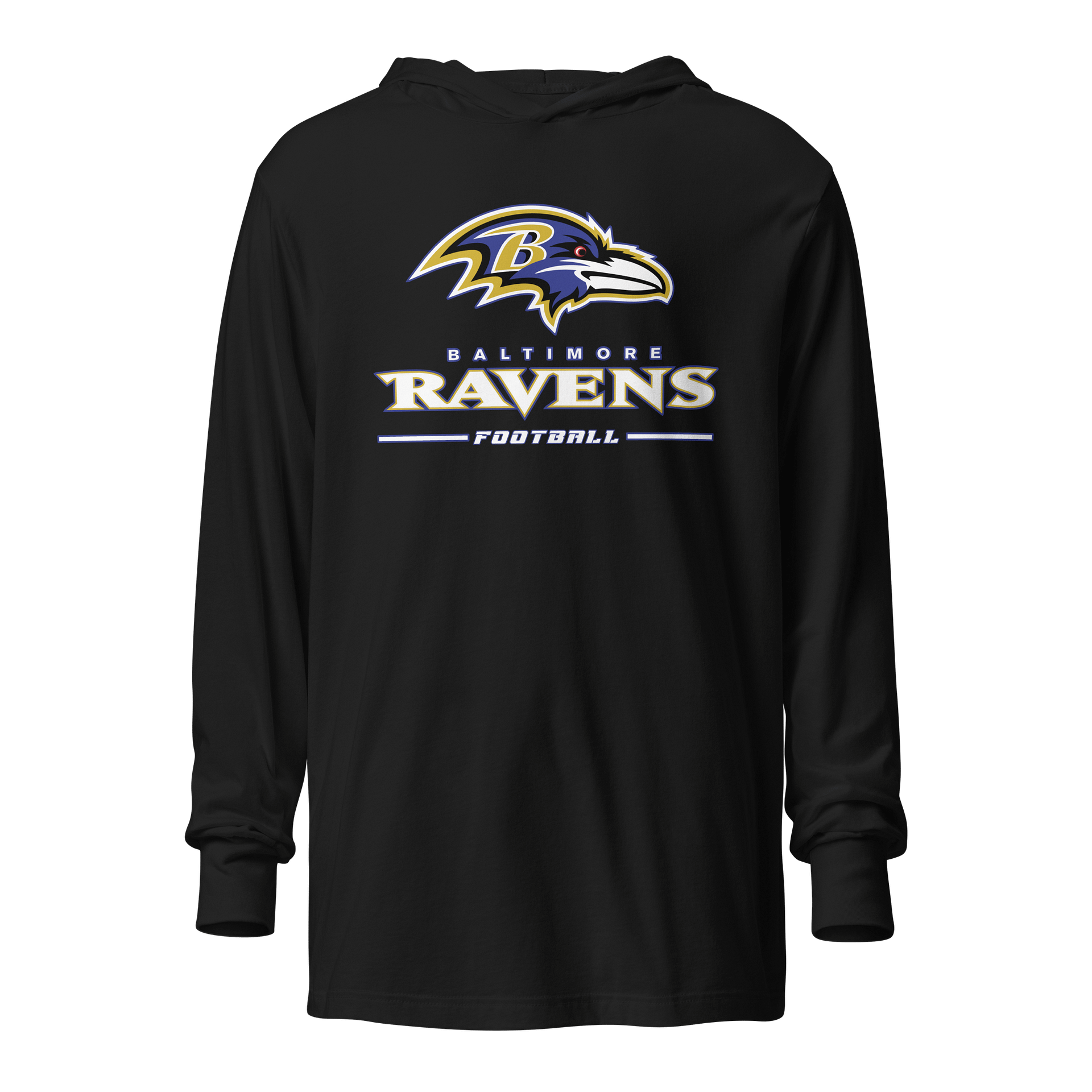 RAVENS - Hooded Long Sleeve Tee product image (1)