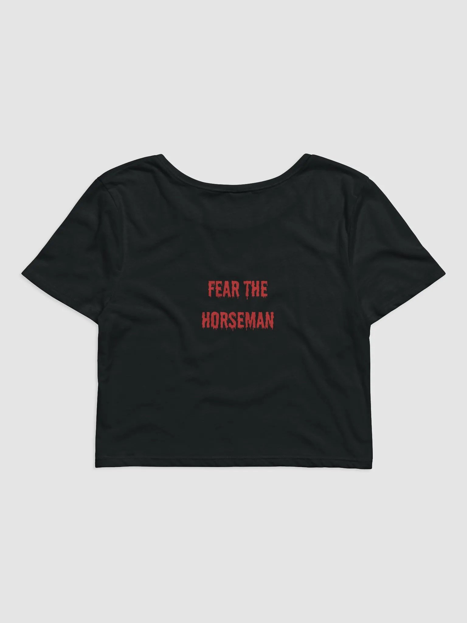 The Headless Horseman Gothic Women's Crop Tee product image (4)