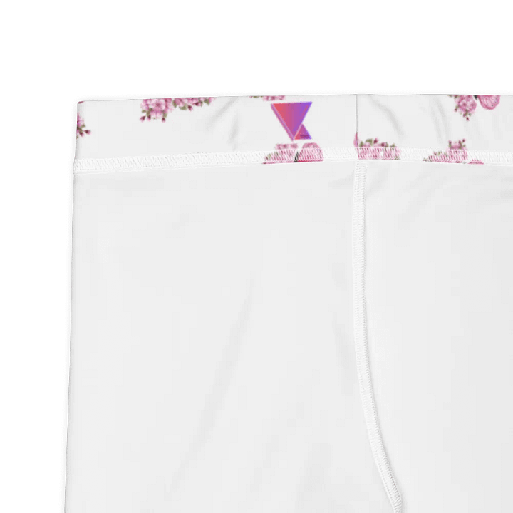 Pink Ribbon Grid All-Over Leggings product image (2)