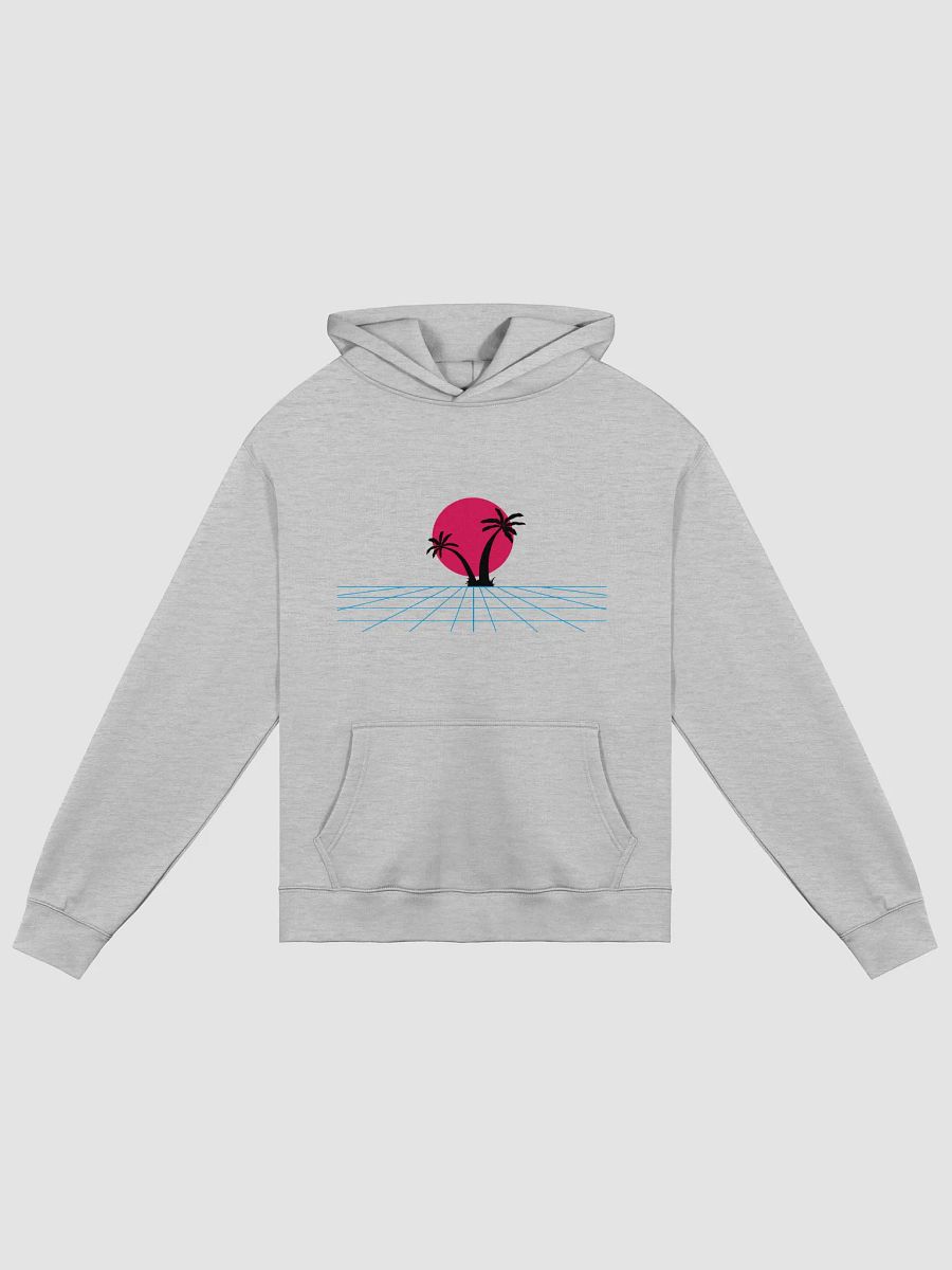 Tropical Synthwave Sunset Hoodie product image (1)