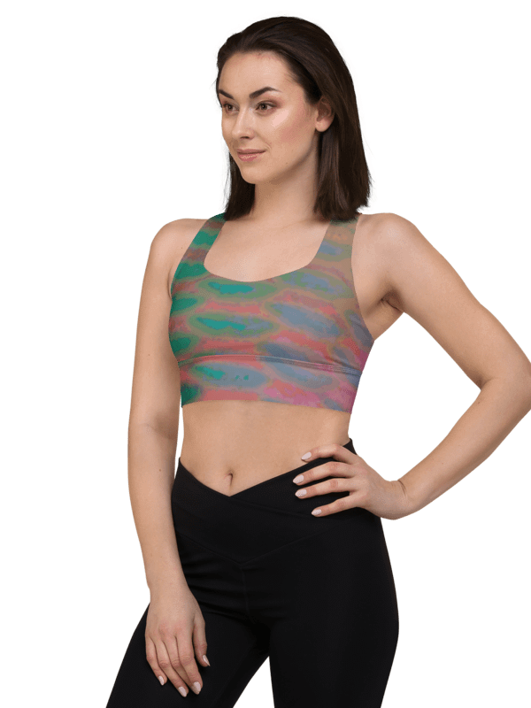 Parrotfish - Recycled Polyester - Longline Sports Bra product image (6)