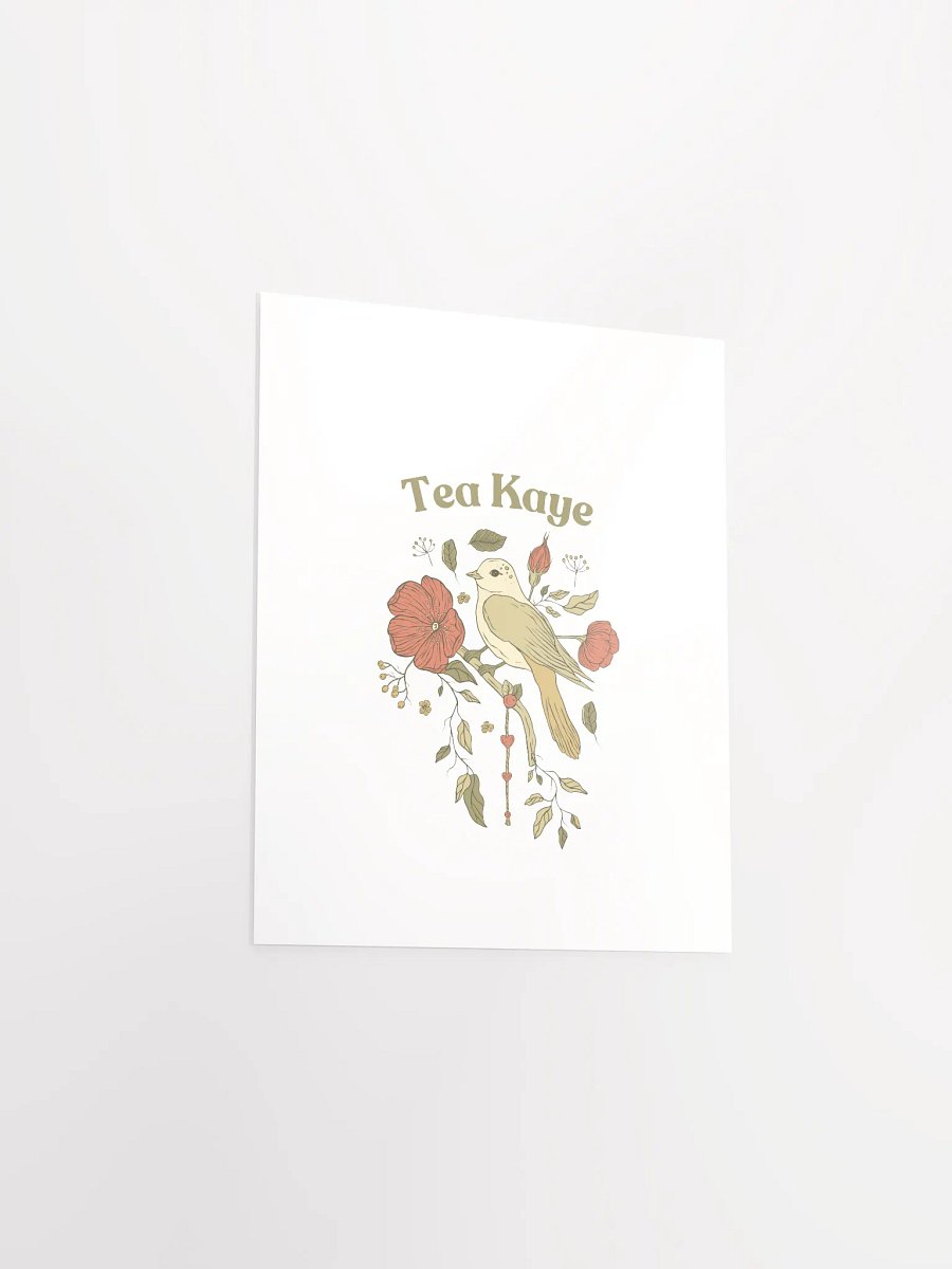 Vintage Tea Kaye Autumn Bird Poster product image (11)