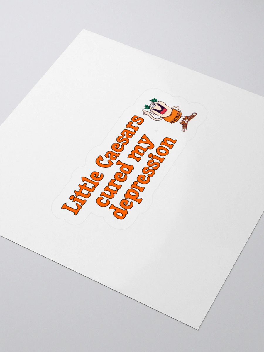 Little Caesars Cured My Depression Sticker product image (11)