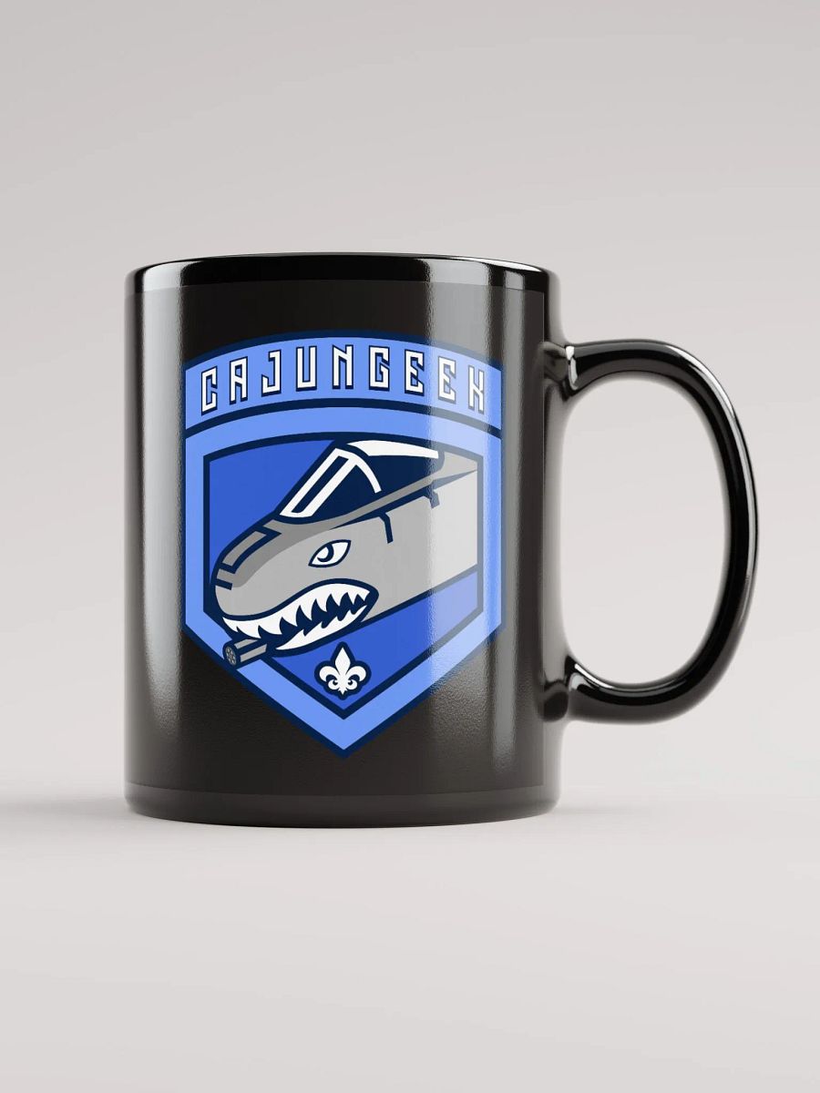 Cajungeek 2025 Logo Black Mug product image (5)