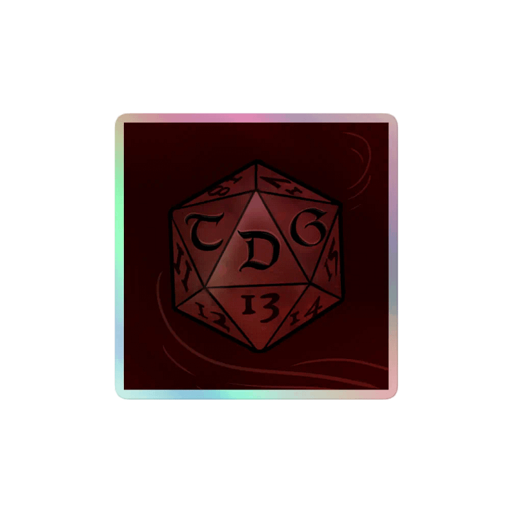 TDG Dice sticker product image (2)