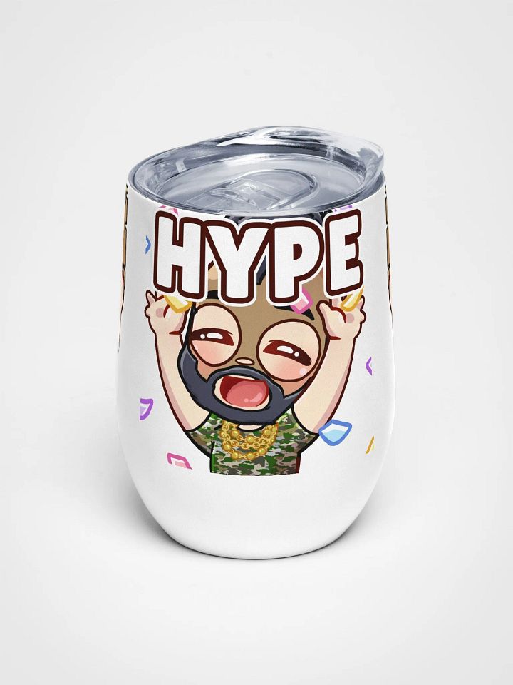 HypeSusBully Wine Tumbler with lid product image (1)