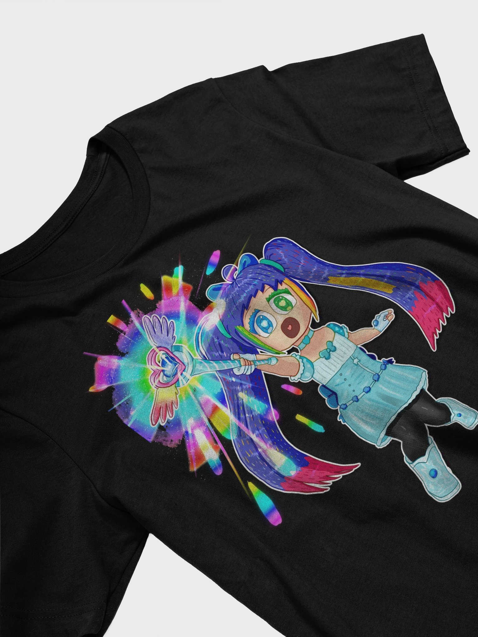 Cute n' seiso magical lil bro in action T-Shirt product image (21)