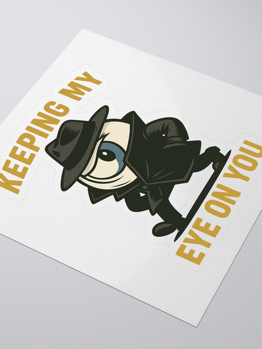 Sleuthy Eyeball Detective Kiss Cut Stickers product image (3)