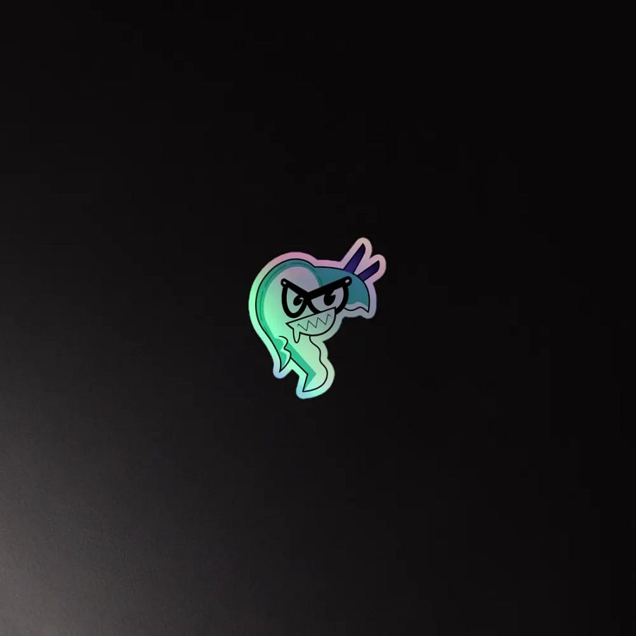 Naughty Nudibranch Holographic Sticker product image (2)