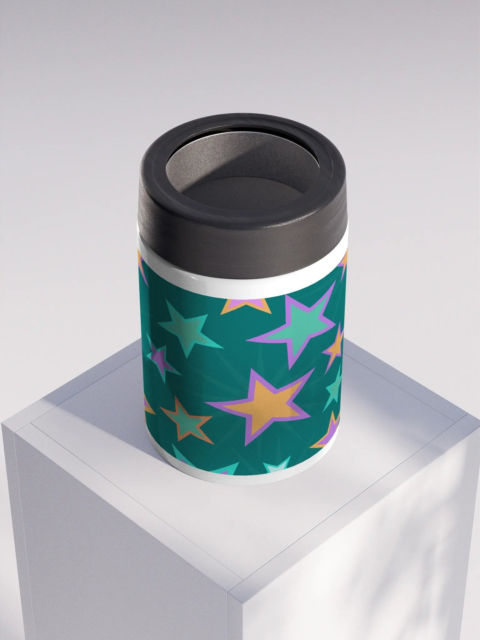 Seeing Stars Party Time! Stainless Steel Koozie product image (4)