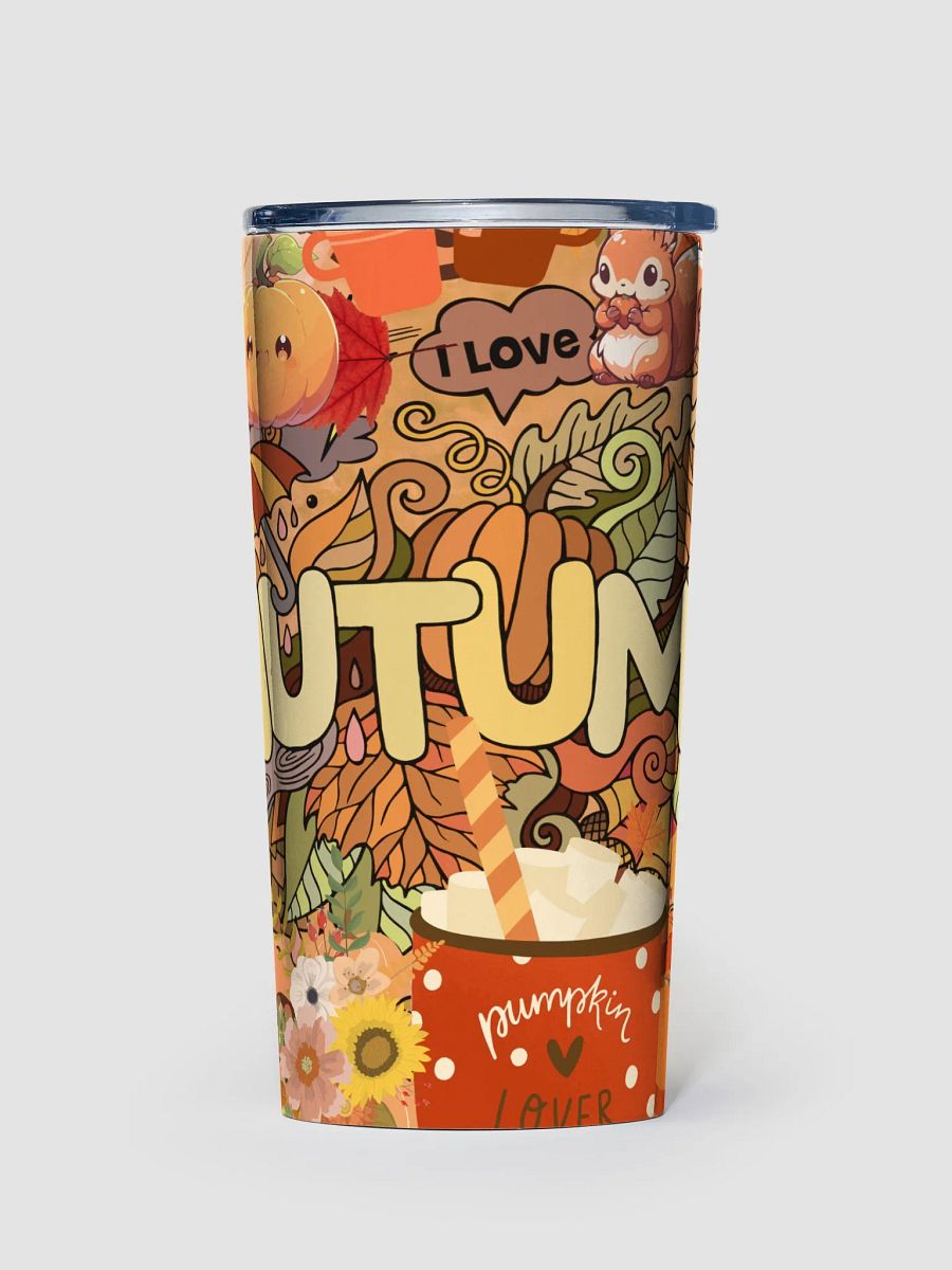 Autumn Delight 20oz Stainless Steel Tumbler product image (3)