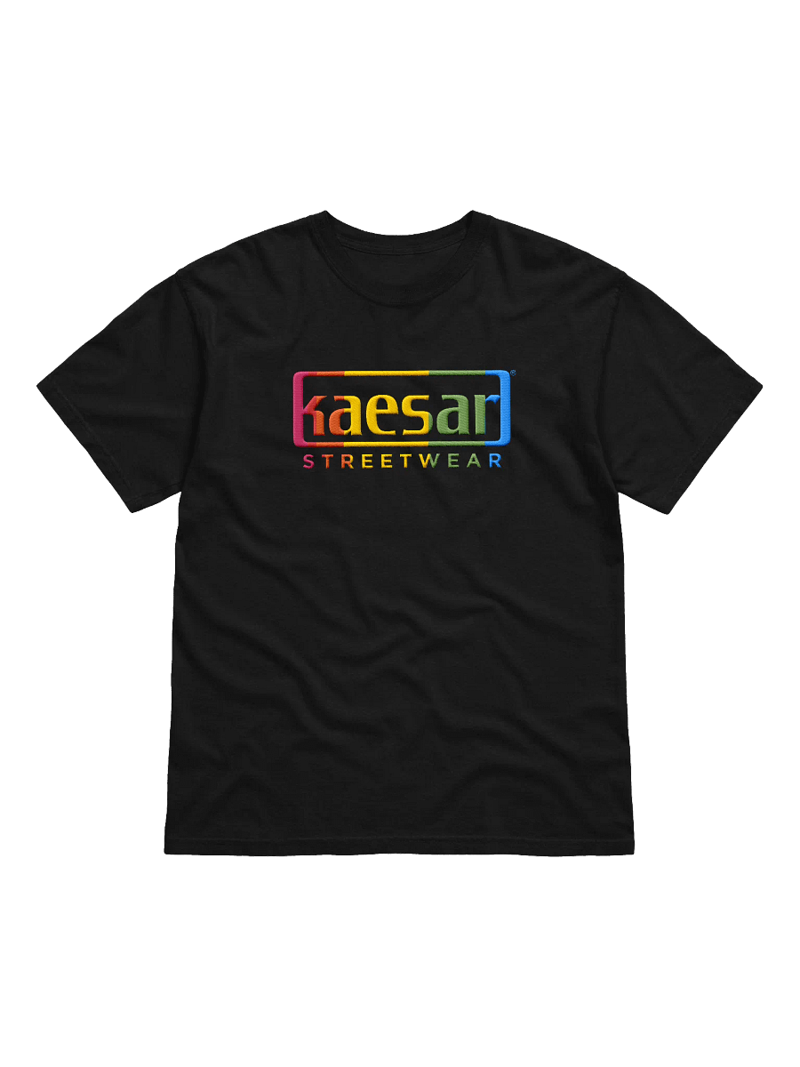 Kaesar Original Tee with Multicolour Embroidery. product image (1)