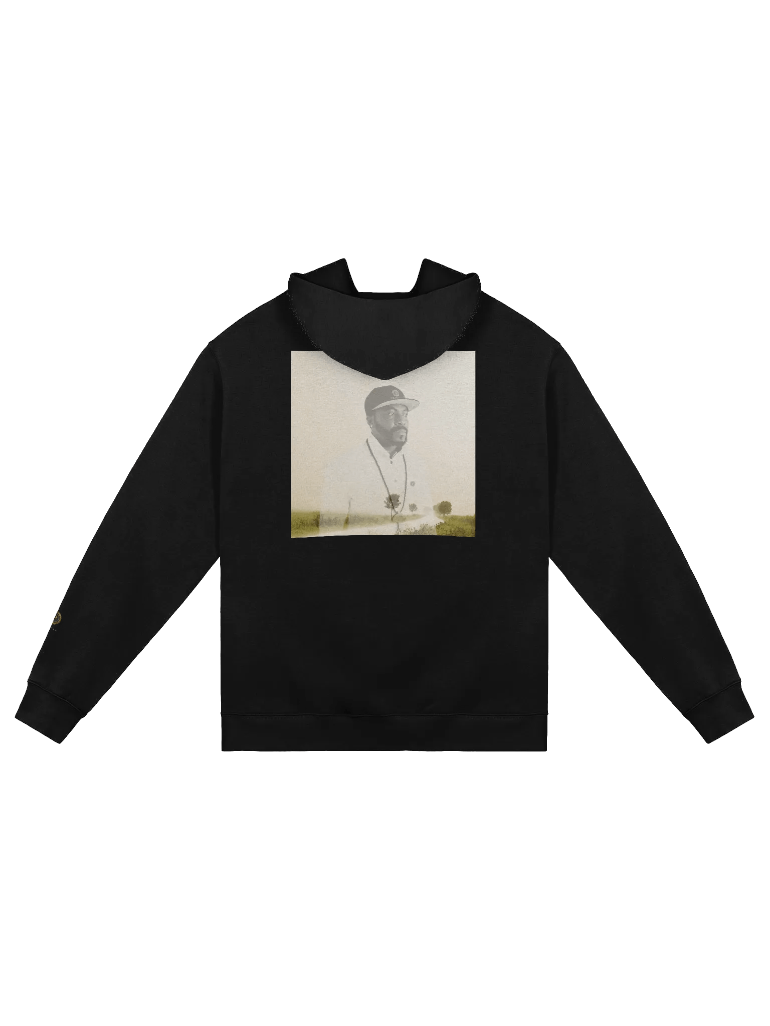 Regal Gold Logo Oversized Hoodie product image (2)