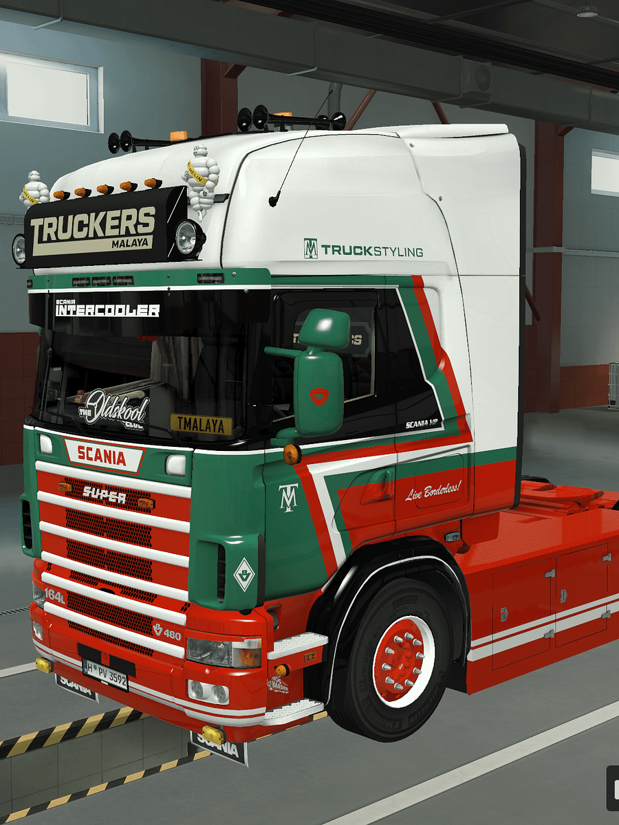 Early Access! ETS2 TM Scania RJL Pack - R4 R5 & R6 Streamline Changeable Multicolor Skin Pack product image (6)