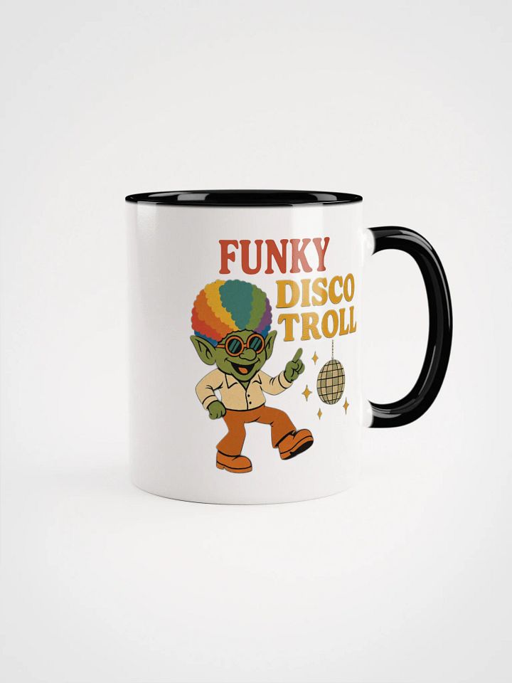 FDT Funky Disco Troll Accent Mug product image (1)