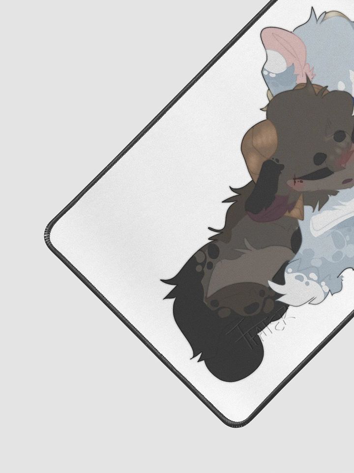 Goat Cuddles 2 Desk Mat 12