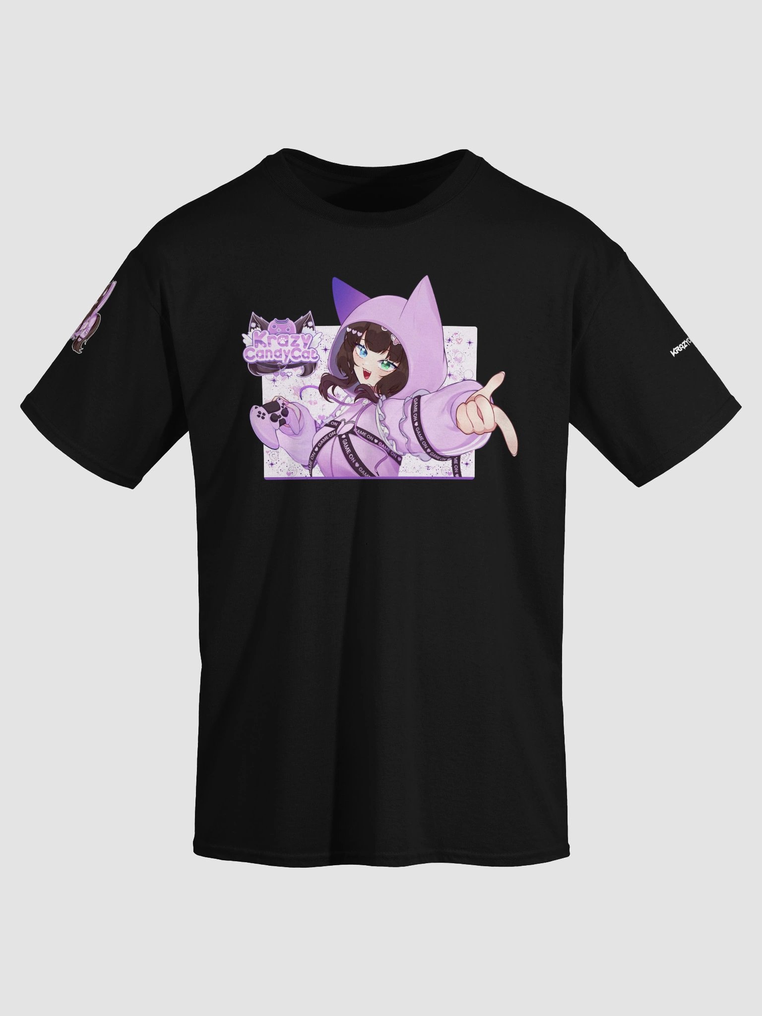 KrazyCandyCat Gamer T-Shirt product image (10)