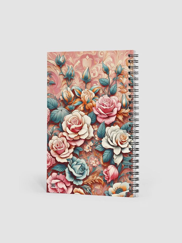 Royal Floral Spiral Notebook product image (2)