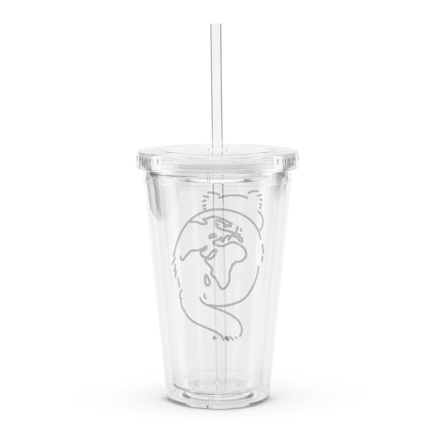 Planet Manul Africa & Europe - Transparent Cup & Straw product image (2)