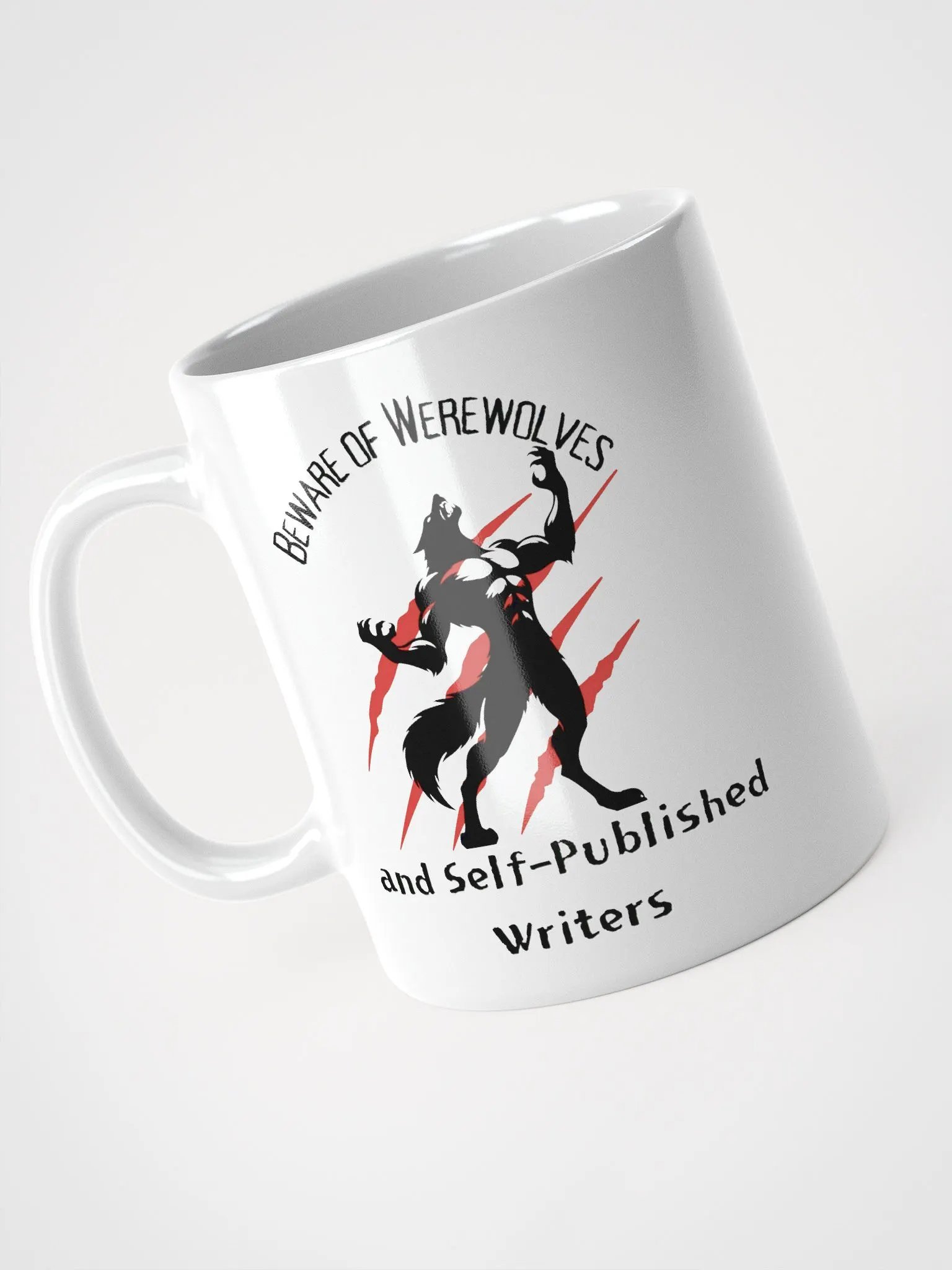 Beware of Werewolves and Self-Published Writers - Double-Sided Mug product image (3)