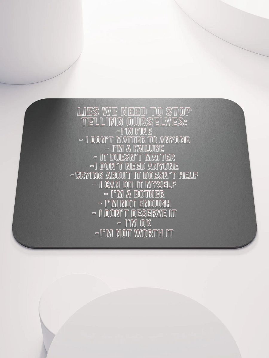 Positivity Lies - Mouse Pad product image (4)