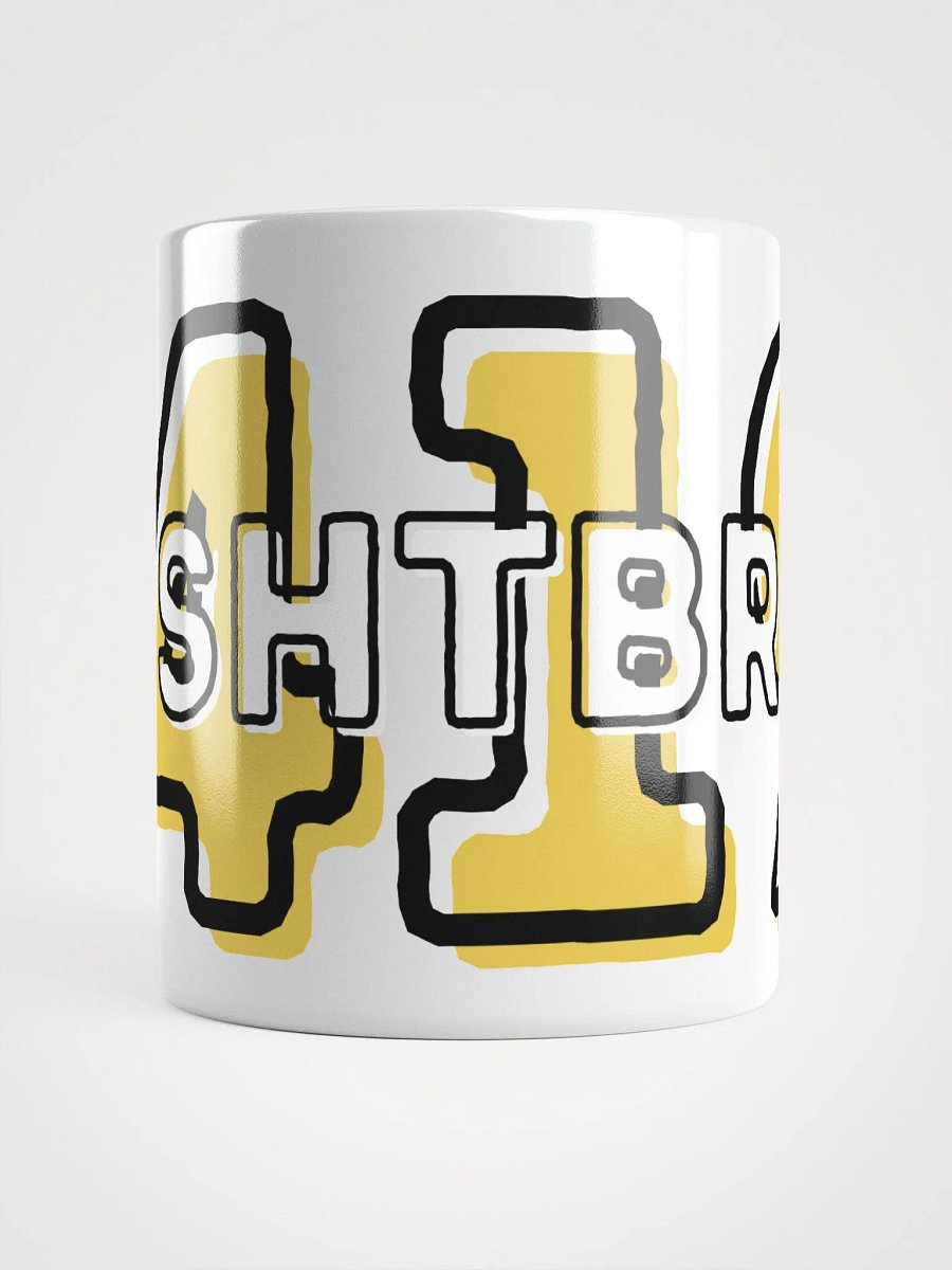 White ShtBrd419 Mug product image (5)