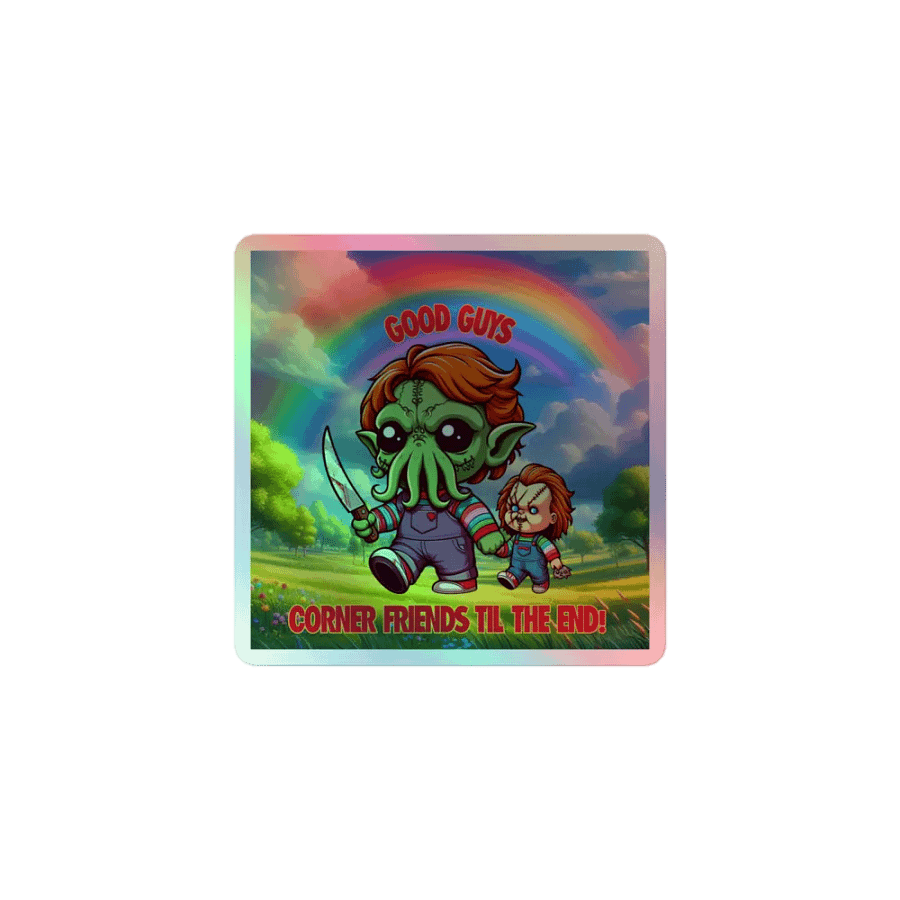 Corner Friends Til The End Sticker product image (1)