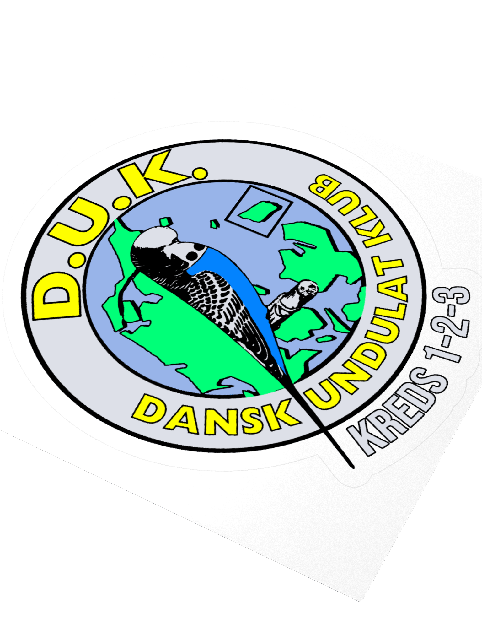 Dansk Undulat Klub - Sticker product image (9)