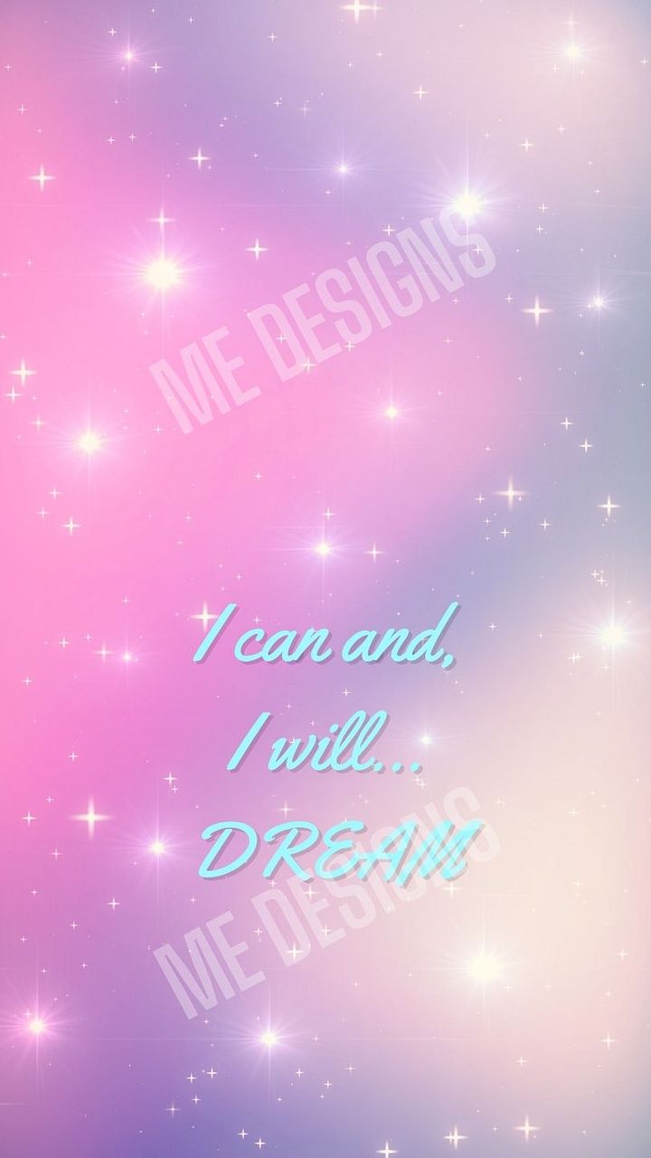 💫 I Can and I Will...Dream Digital Phone Wallpaper PDF Download 💫 product image (2)