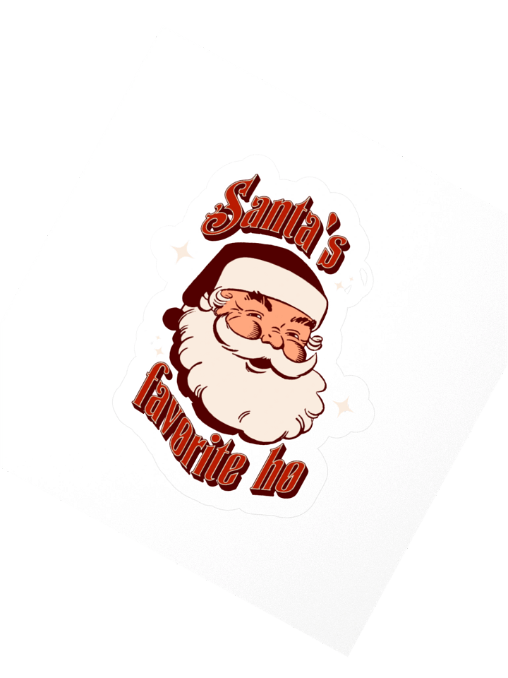 Santa's Favorite Ho Sticker product image (6)