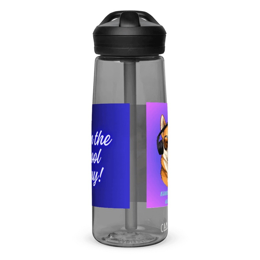 Cool Canine Gamer Water Bottle product image (2)