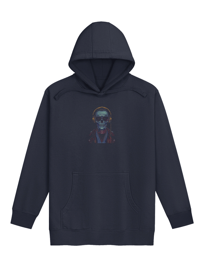 Cyber Skull Rapper Cotton Heritage Hoodie product image (1)