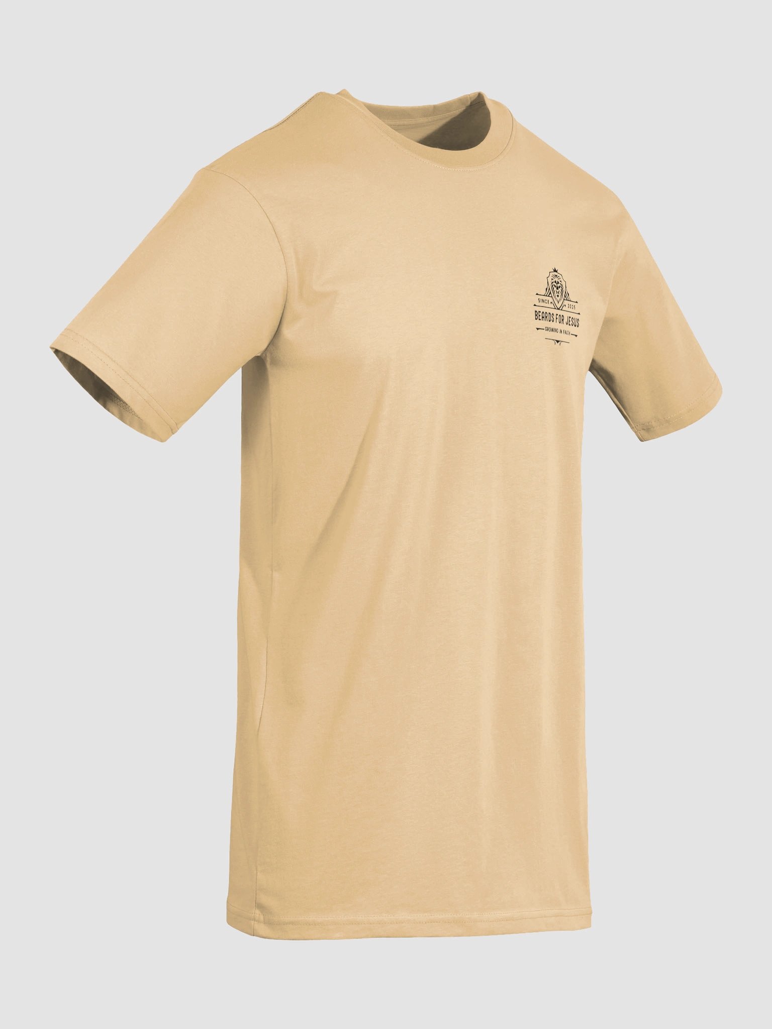 Beards For Jesus QR Code Tee - Black Logo - Men's Heavyweight product image (30)