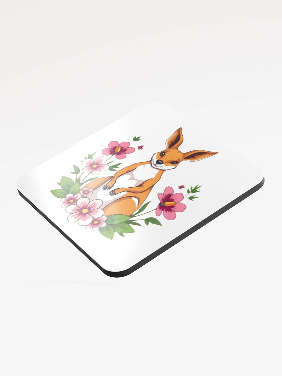 Floral Kangaroo Cork Coaster product image (3)